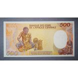 Central African Republic 500 Francs 1987 UNC