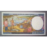 Közép-Afrikai Államok Gabon 10000 Francs 2000 UNC