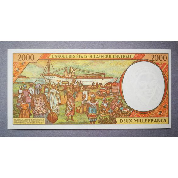 Közép-Afrikai Államok Csád 2000 Francs 2000 UNC