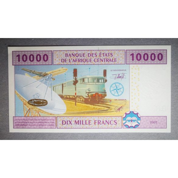 Central African States, Cameroon 10000 Francs 2002 UNC
