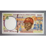 Közép-Afrikai Államok Kamerun 5000 Francs 2000 UNC