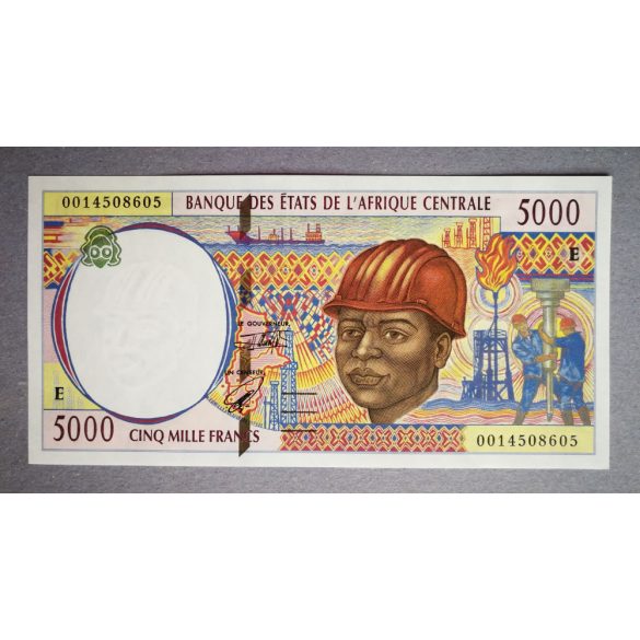 Central African States Cameroon 5000 Francs 2000 UNC