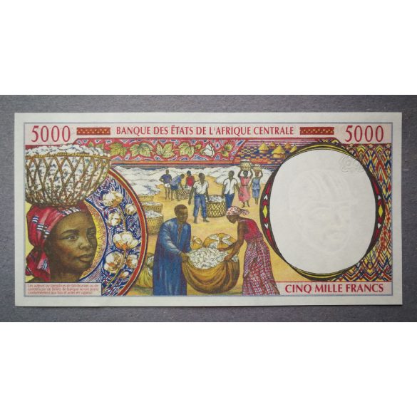 Közép-Afrikai Államok Kamerun 5000 Francs 2000 UNC