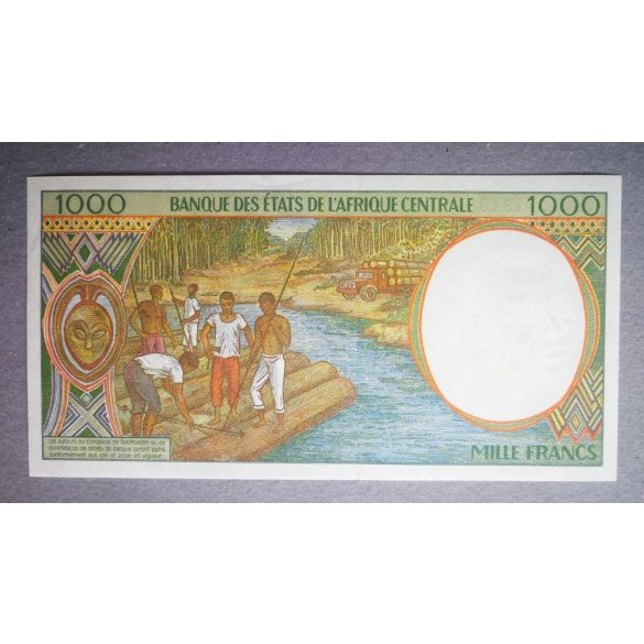 Közép-Afrikai Államok , Egyenlítői Guinea 1000 Francs 2000 UNC