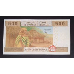 Közép-afrikai Államok Kamerun 500 Francs 2017 Unc 