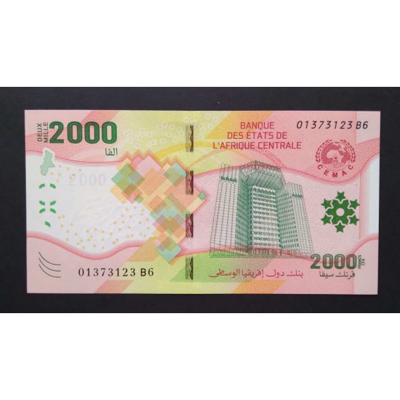 Közép-afrikai Államok 2000 Francs 2022 Unc 