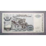 Serbian Republic of Krajina 500000 Dinara 1994 Unc