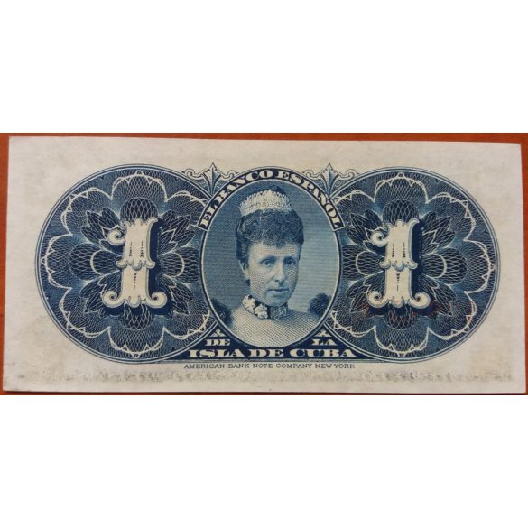 Cuba 1 Peso 1896 aUNC+