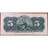 Cuba 5 Centavos 1896 aUNC+