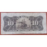 Cuba 10 Centavos 1897 F-