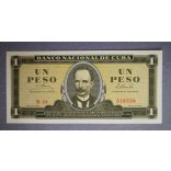 Cuba 1 Peso 1965 Unc