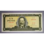 Cuba 1 Peso 1967 Unc 