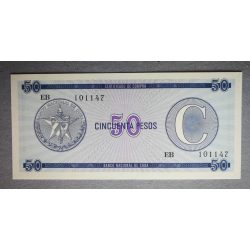 Cuba 50 Pesos 1985 Unc