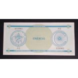 Cuba 5 Pesos 1985 Unc