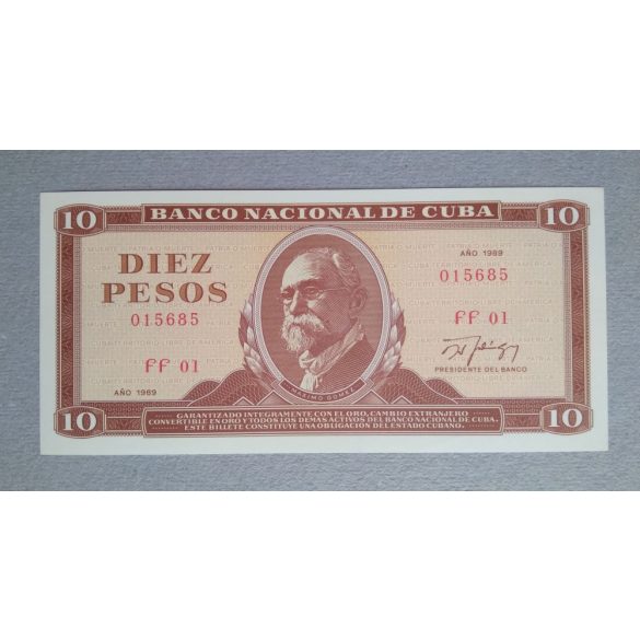 Kuba 10 Pesos 1989 Unc