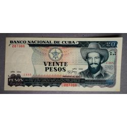 Cuba 20 Pesos 1991 XF+