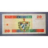 Cuba 20 Pesos 1994 F