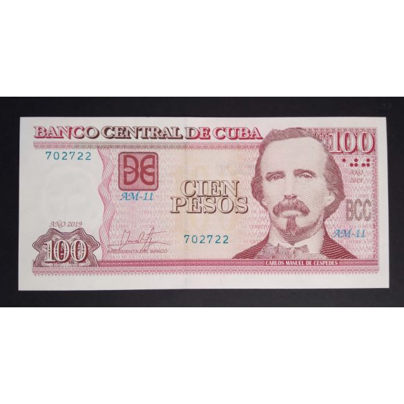 Kuba 100 Pesos 2019 Unc