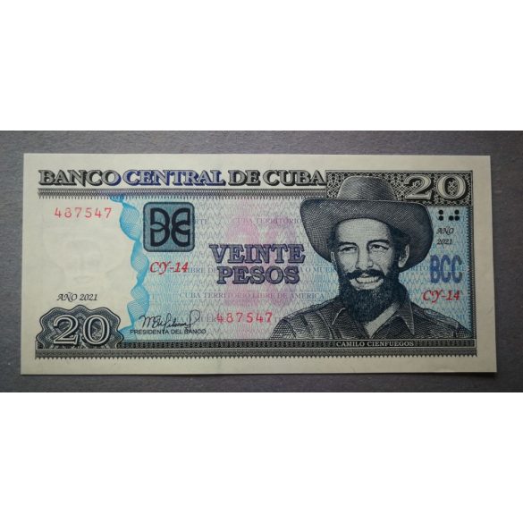 Kuba 20 Pesos 2021 Unc-