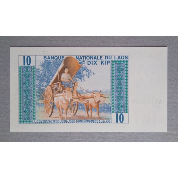 Laosz 10 Kip 1974 UNC