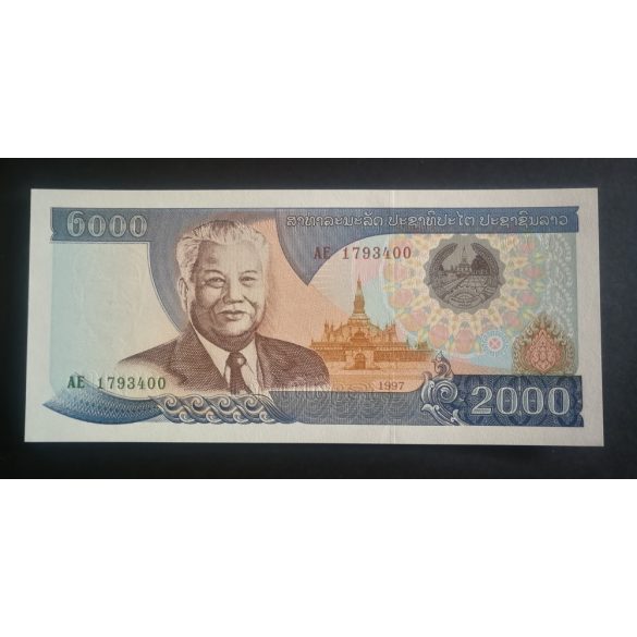 Laosz 2000 Kip 1997 UNC