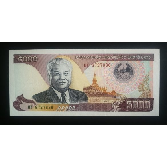 Laos 5000 Kip 1997 UNC