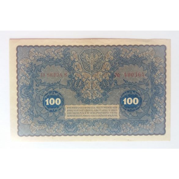 Poland 100 marek 1919 XF