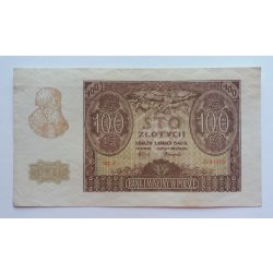 Lengyelország 100 zlotych 1940 XF-