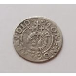 Lengyelország Sigismund 3 Polker 1622 1,02 g ezüst