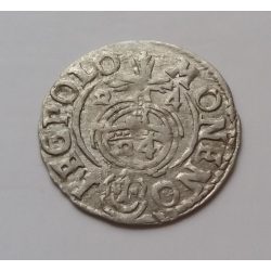 Lengyelország Sigismund 3 Polker 1624 1,023 g ezüst