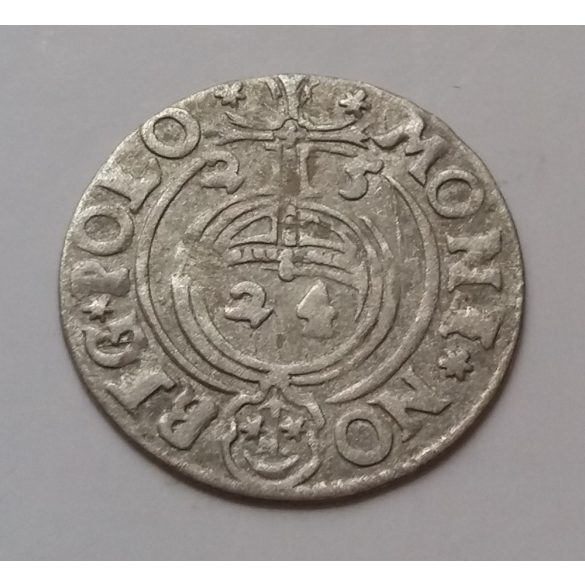 Lengyelország Sigismund 3 Polker 1625 1,0 g ezüst