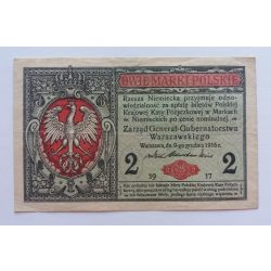 Poland 2 marki 1916 VF