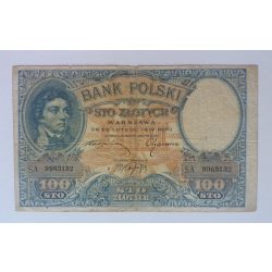 Poland 100 zlotych 1919 VG