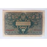 Poland 10 zlotych 1919 G