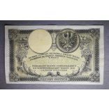 Poland 500 Zlotych 1919 VF