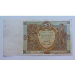Poland 50 zlotych 1929 VF-