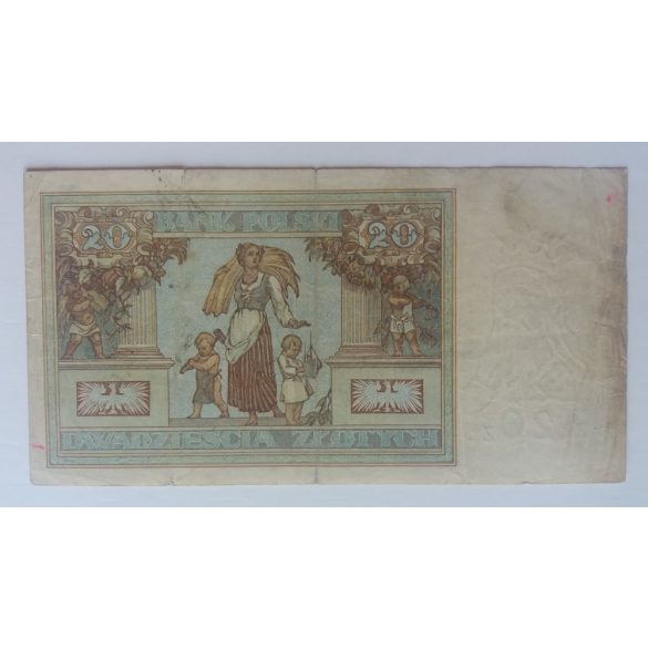 Poland 20 zlotych 1931 VG