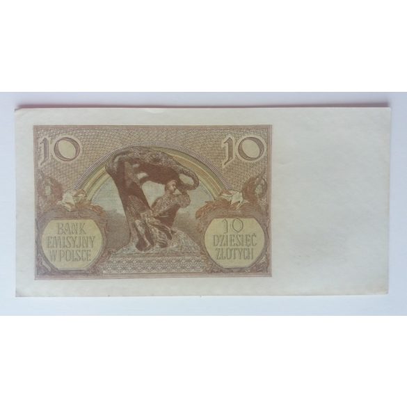 Poland 10 zlotych 1940 AUNC