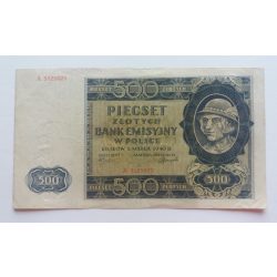 Poland 500 zlotych 1940 VF