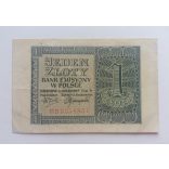 Poland 1 zloty 1941 VF-