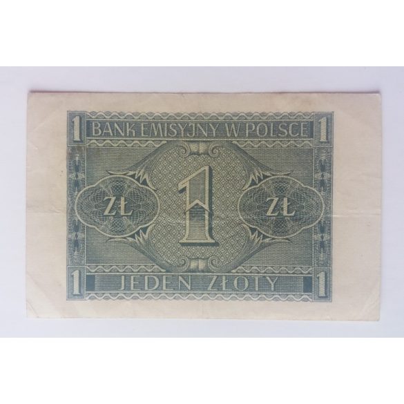 Poland 1 zloty 1941 VF-