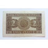 Poland 2 zlote 1941 VF