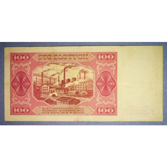 Poland 100 zlotych 1948 VF