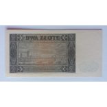 Poland 2 zlote 1948 UNC