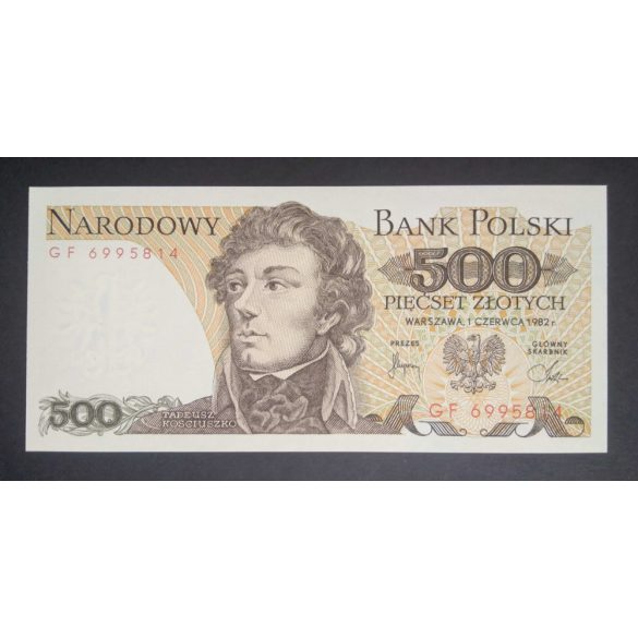 Lengyelország 500 Zlotych 1982 Unc 