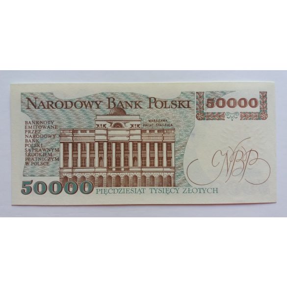Poland 50000 Zlotych 1989 aUNC