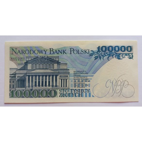 Poland 100000 Zlotych 1990 UNC