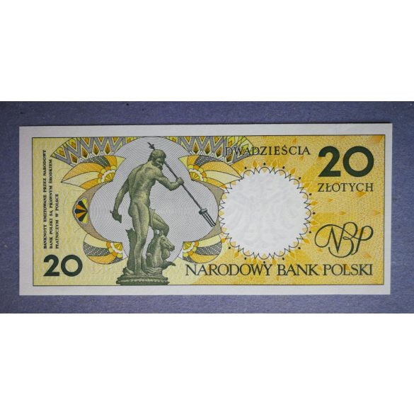 Poland 20 Zlotych 1990 Unc