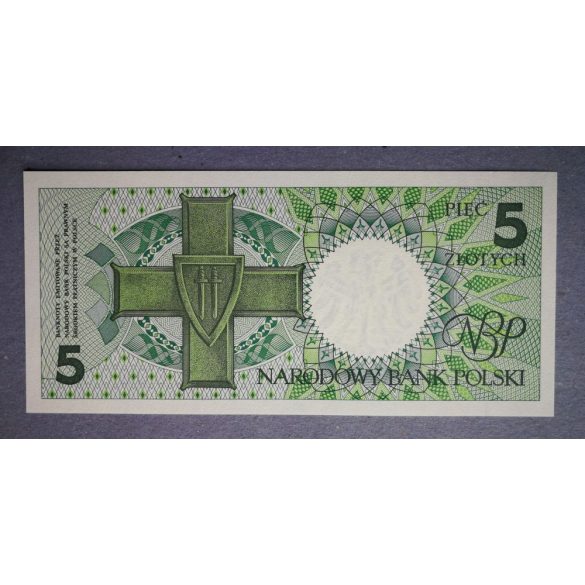 Poland 5 Zlotych 1990 Unc 