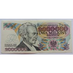 Poland 2000000 Zlotych 1992 XF